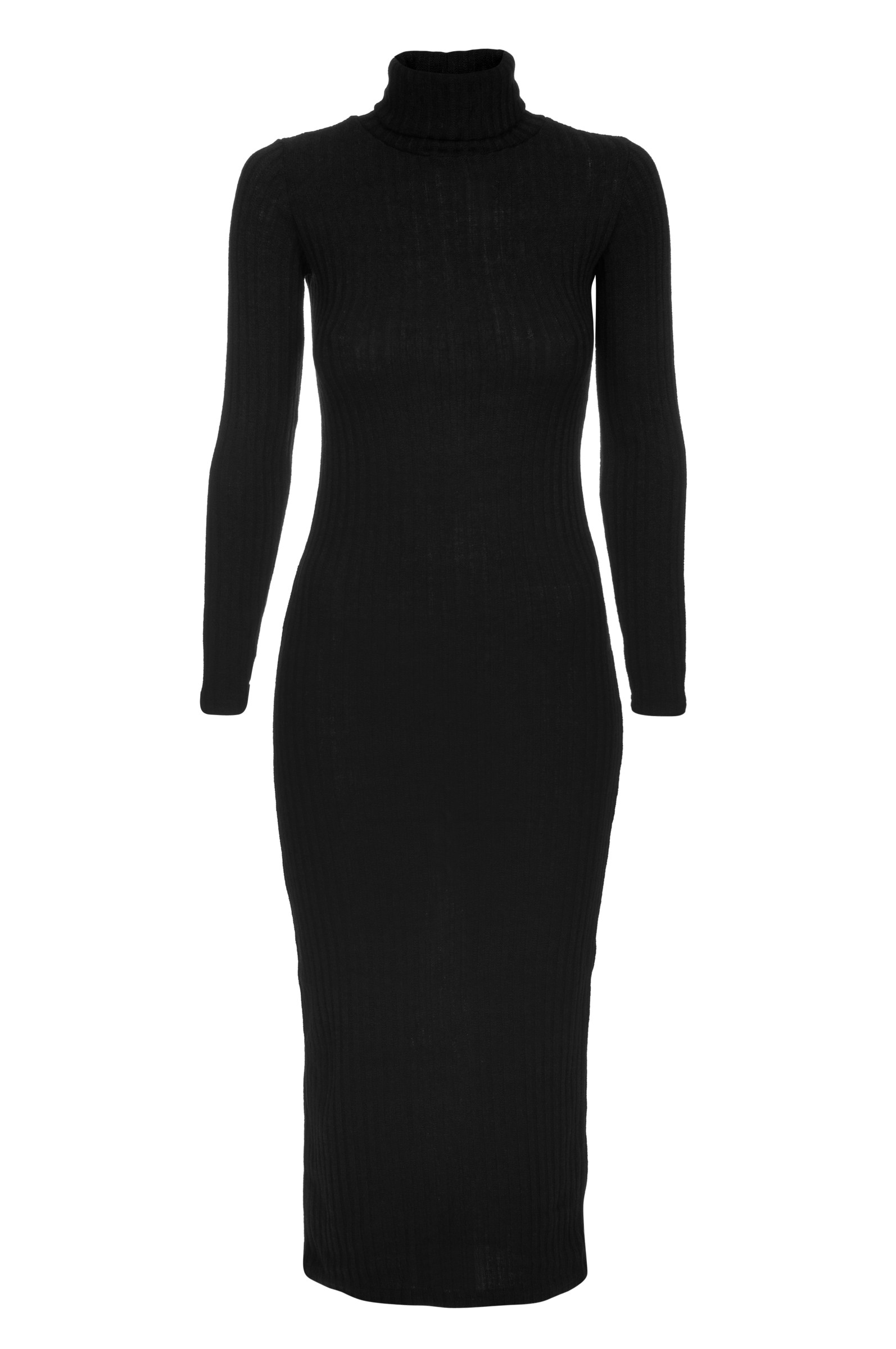 turtleneck maxi